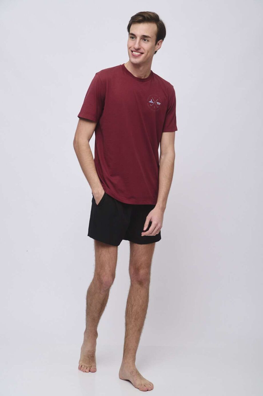 Short liso
