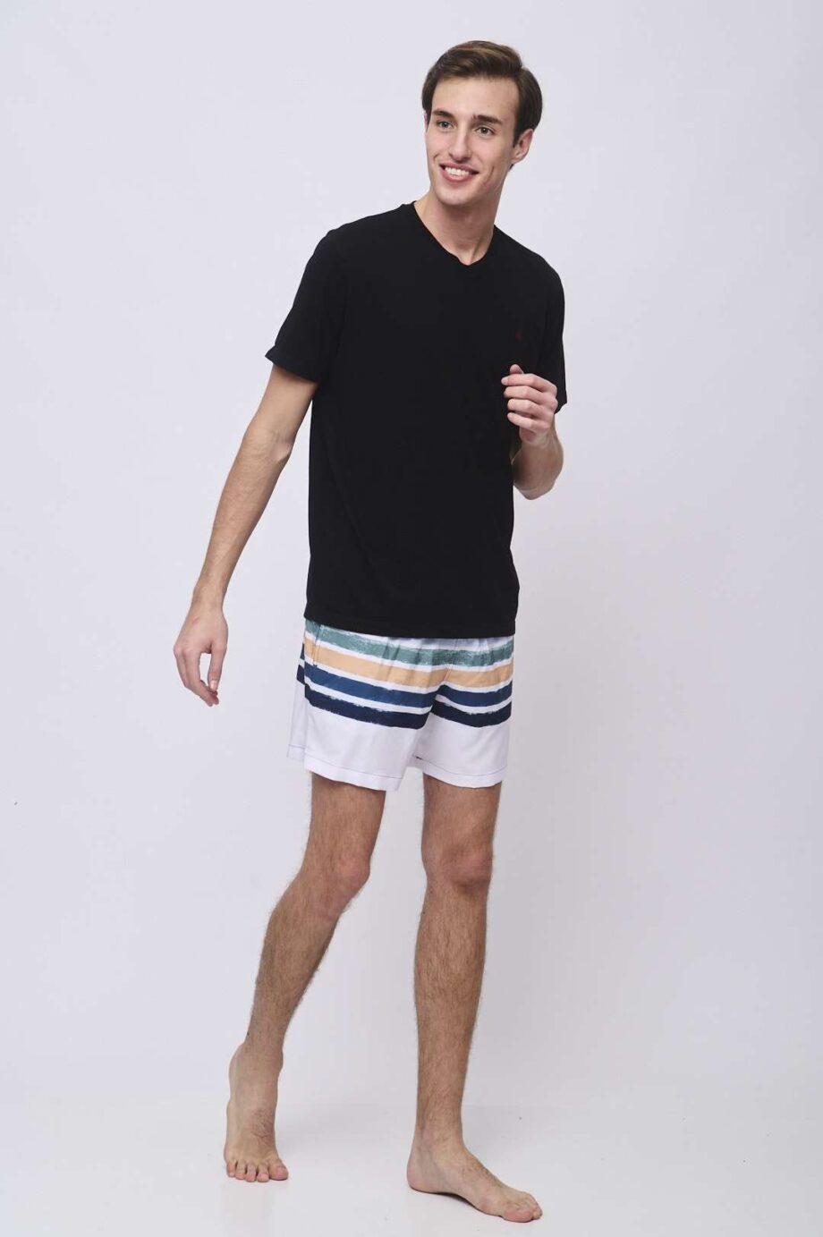 Short clásico estampado