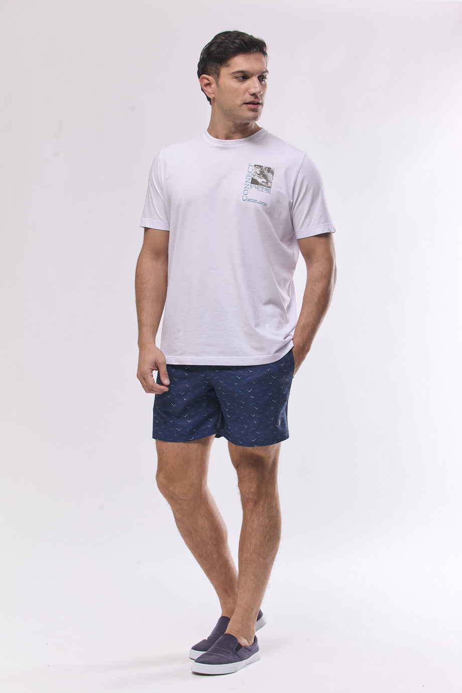 Short estampado