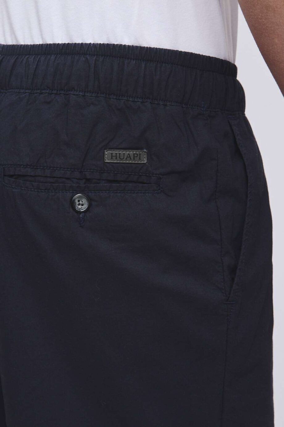 Pantalón náutico regular fit de poplin