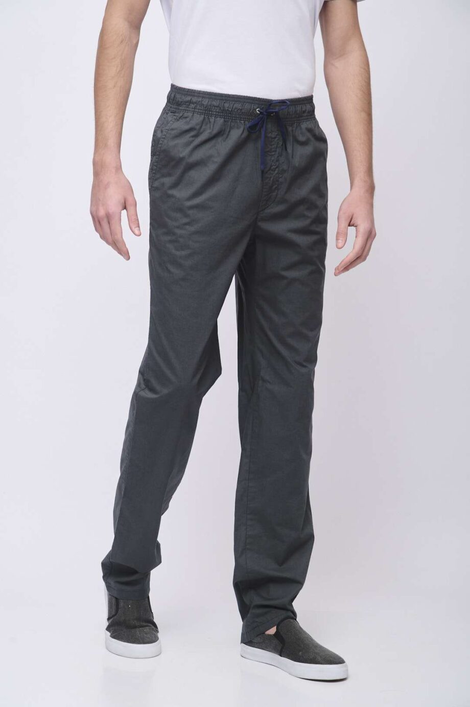 Pantalón náutico regular fit de poplin