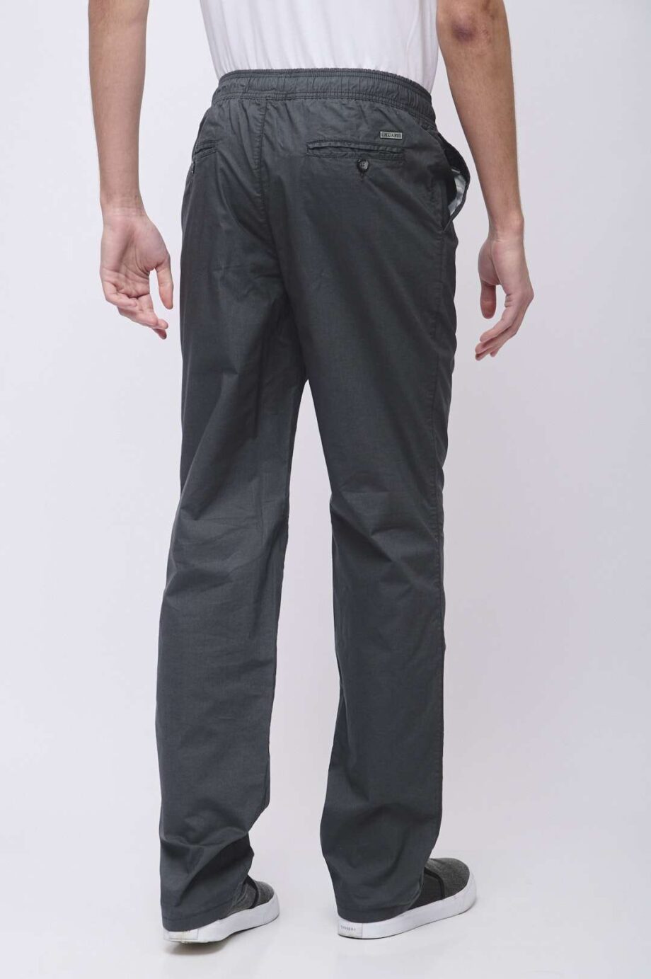 Pantalón náutico regular fit de poplin