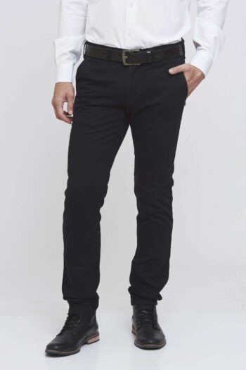 Chino slim fit de gabardina