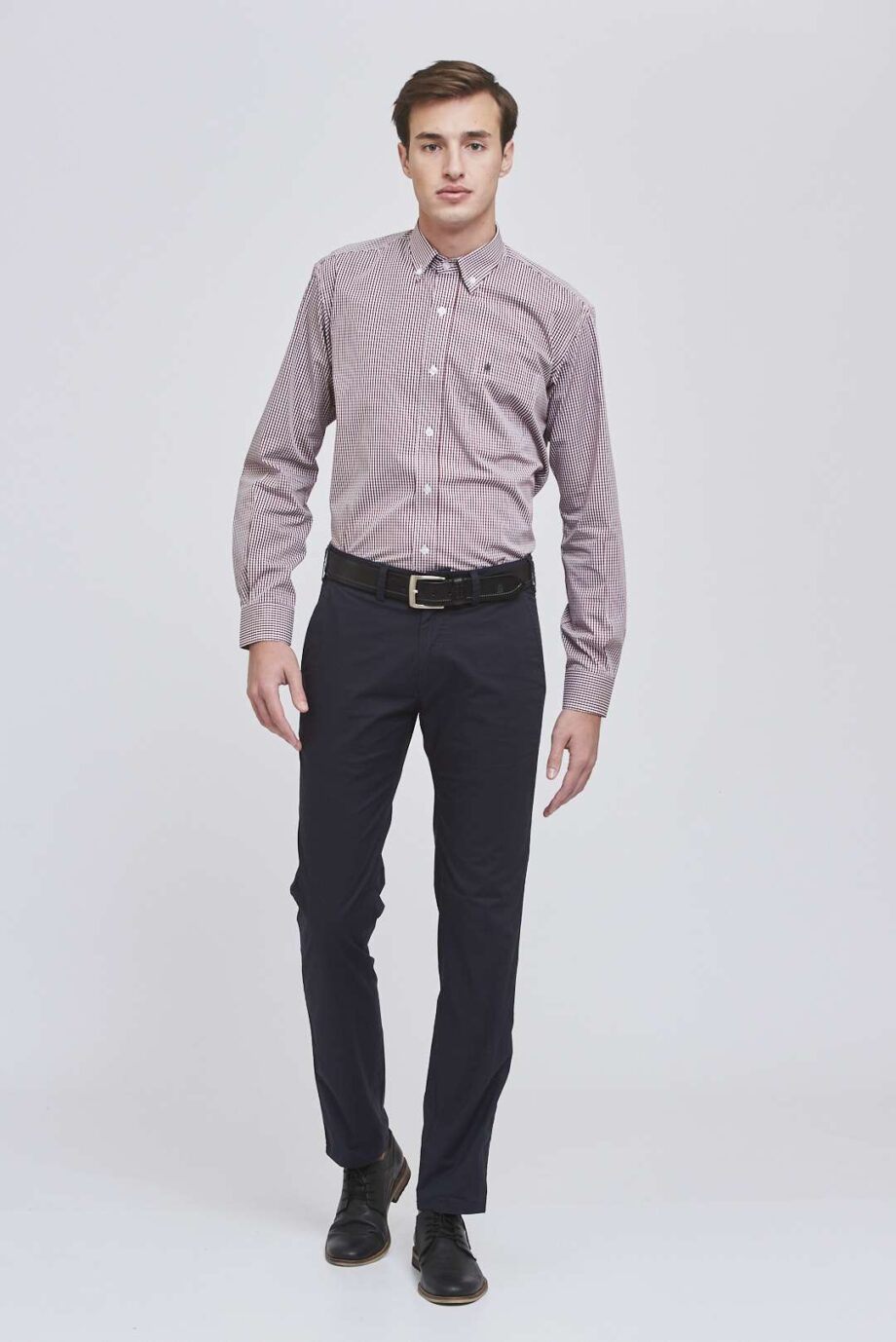 Chino regular de poplín