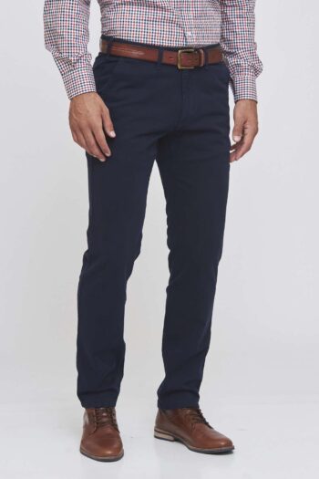 Chino básico de gabardina 100% algodón