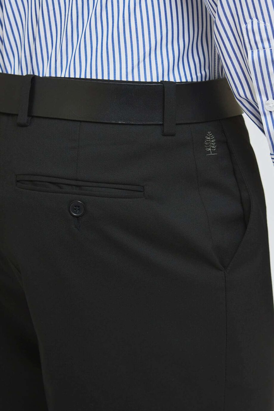 Pantalón de vestir de sarga