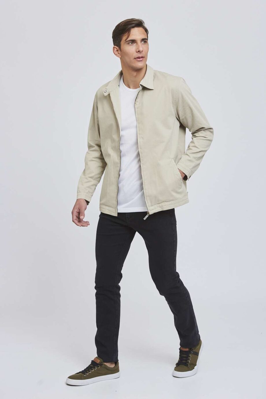 Campera gabardina