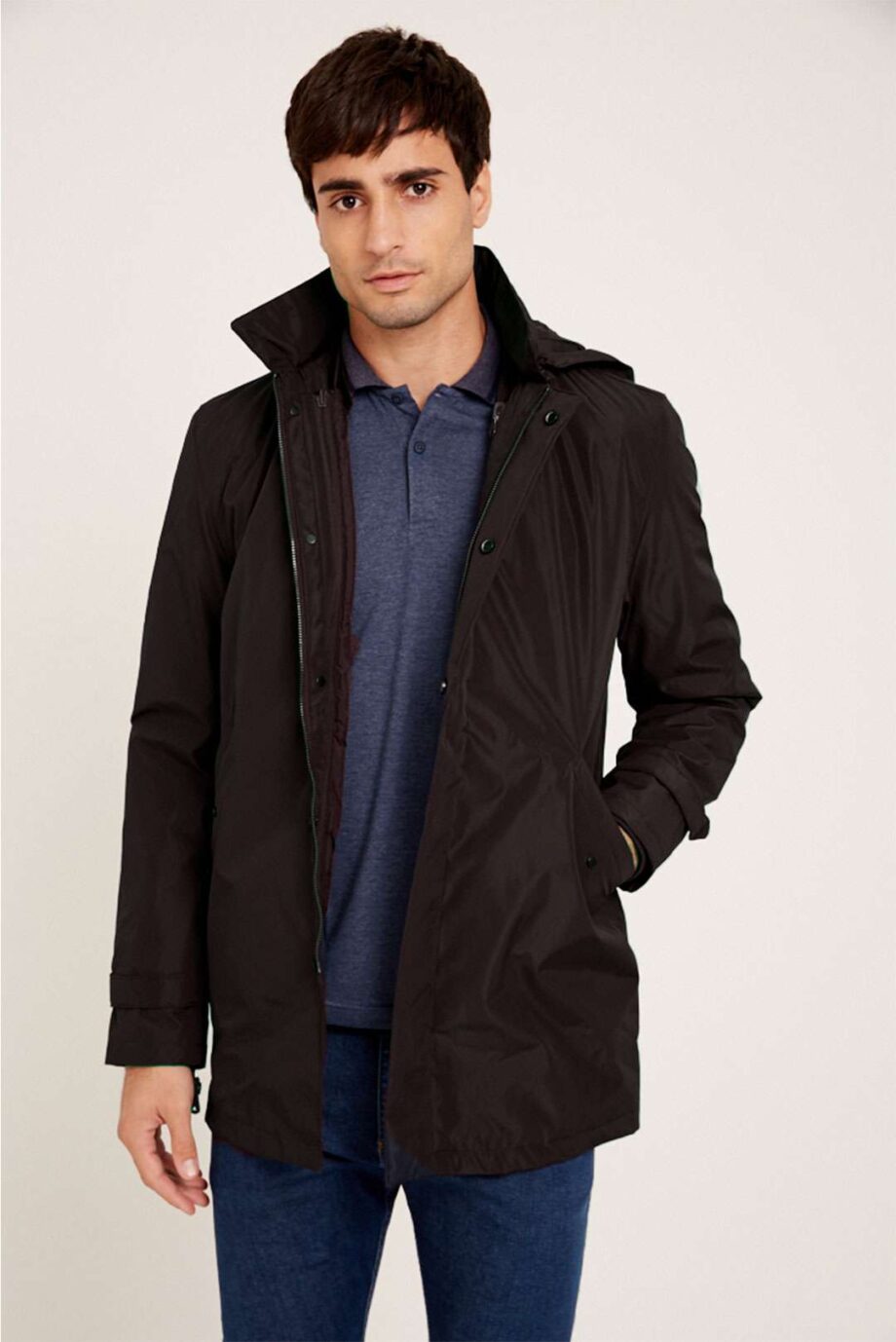 Parka con chaleco desmontable