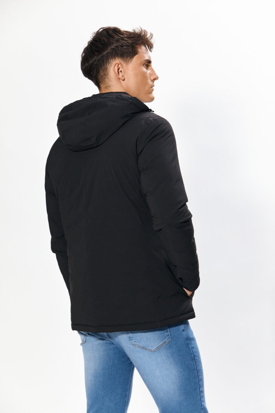 Parka de microfibra