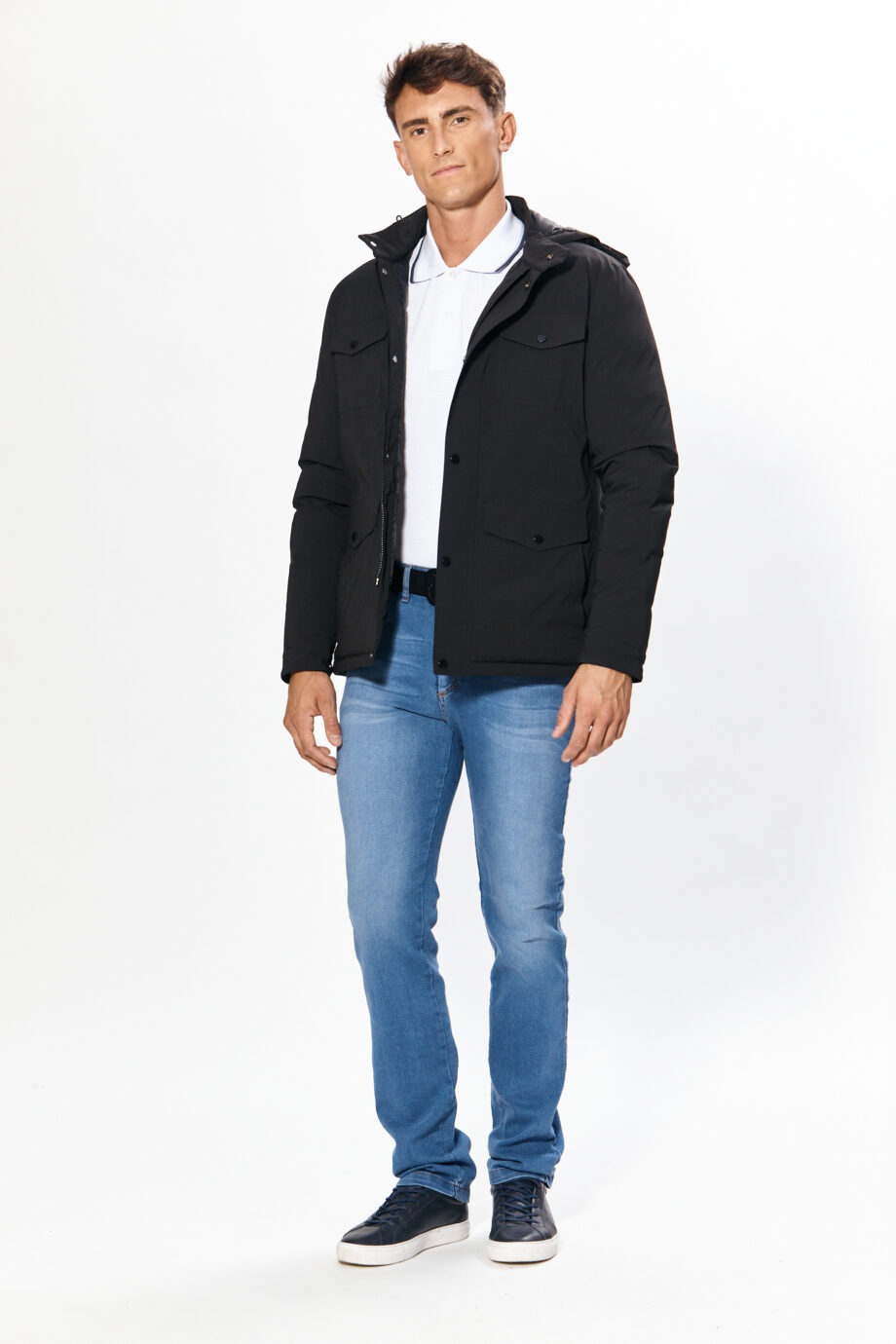 Parka de microfibra
