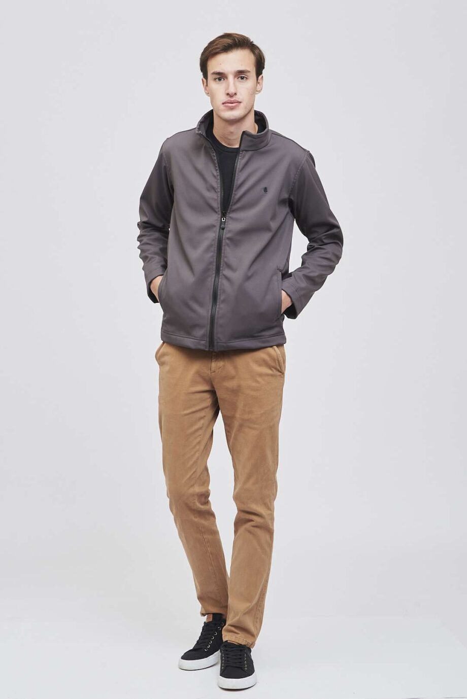 Campera clásica de softshell