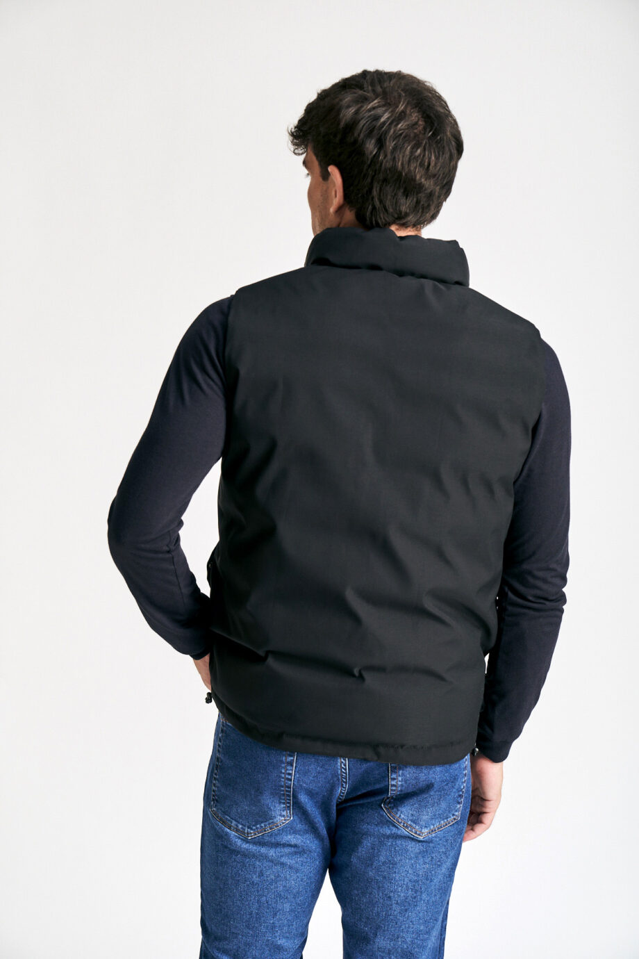 Abrigo chaleco reversible