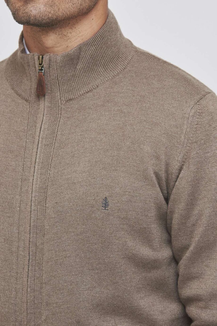Campera clásica de lana liviana