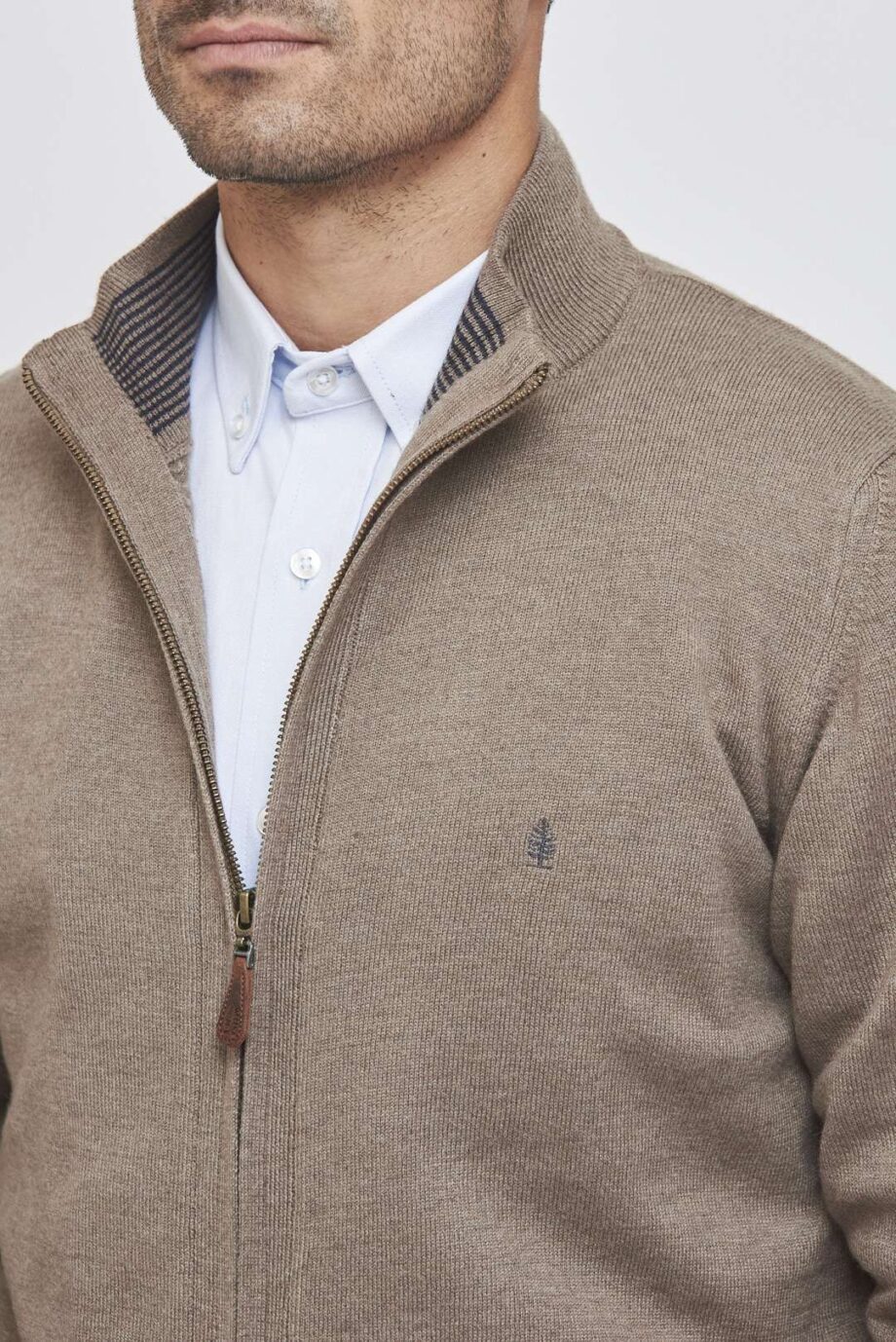 Campera clásica de lana liviana