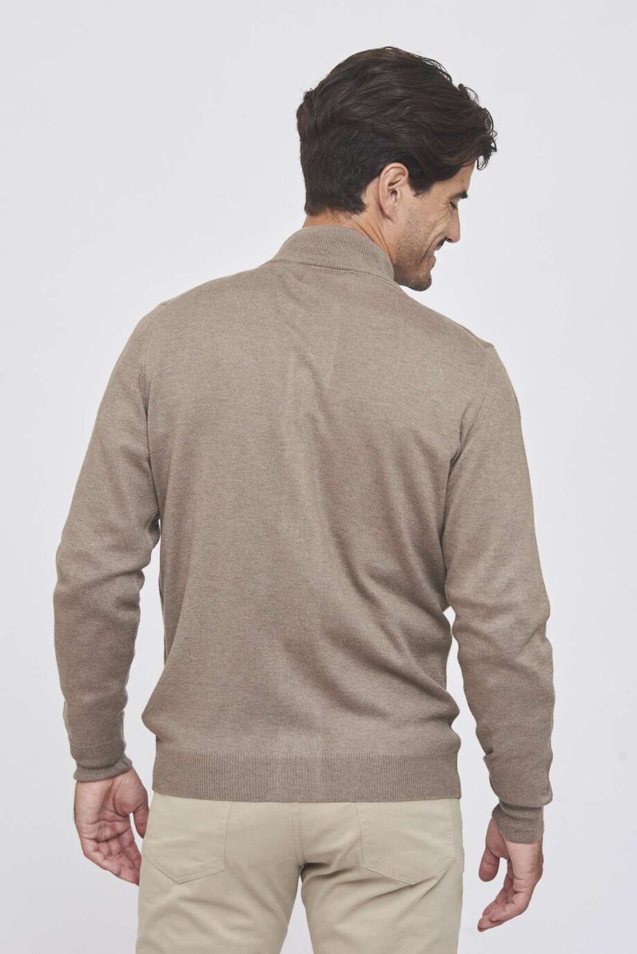 Campera clásica de lana liviana