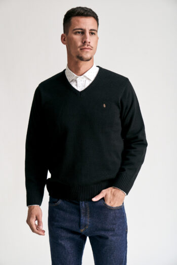 Sweater escote v