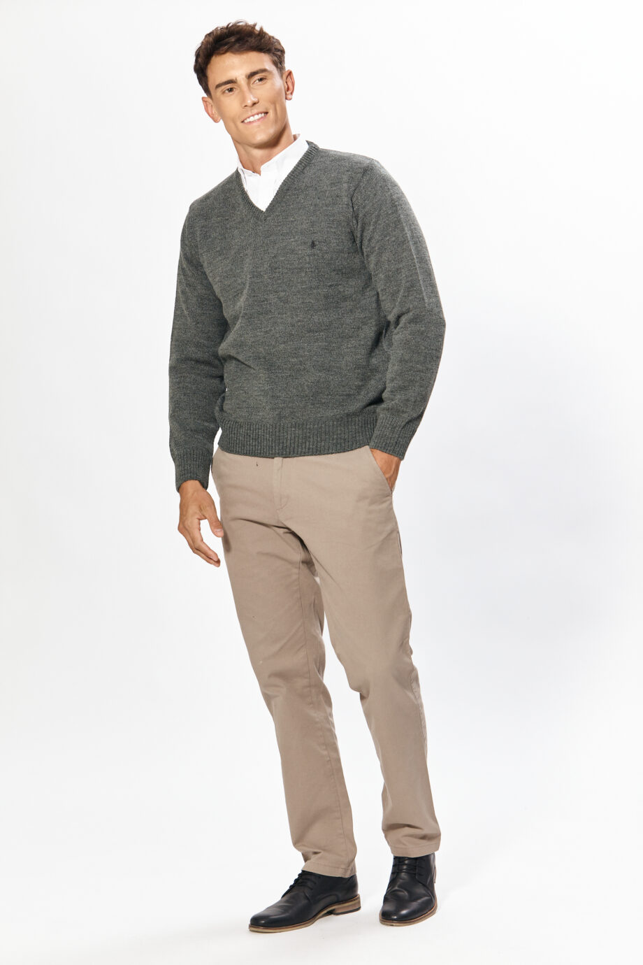 Sweater escote v