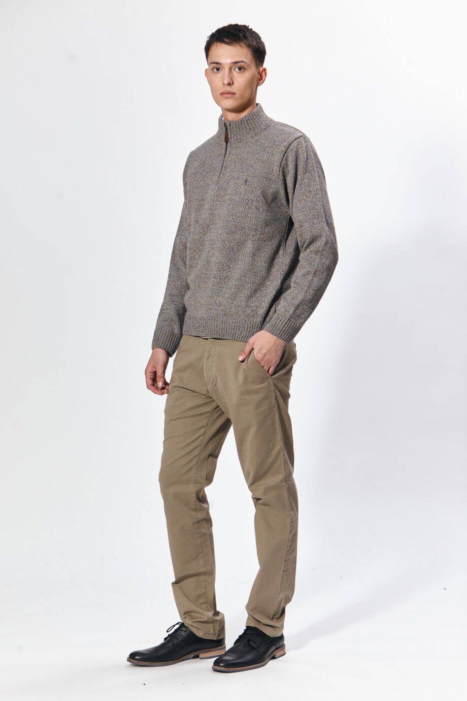 Sweater medio cierre