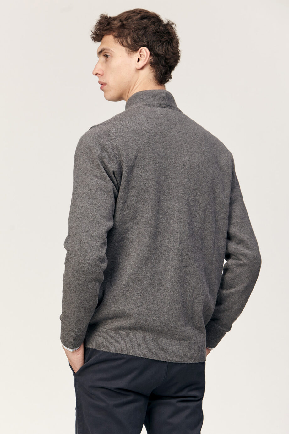 Campera de lana liviana