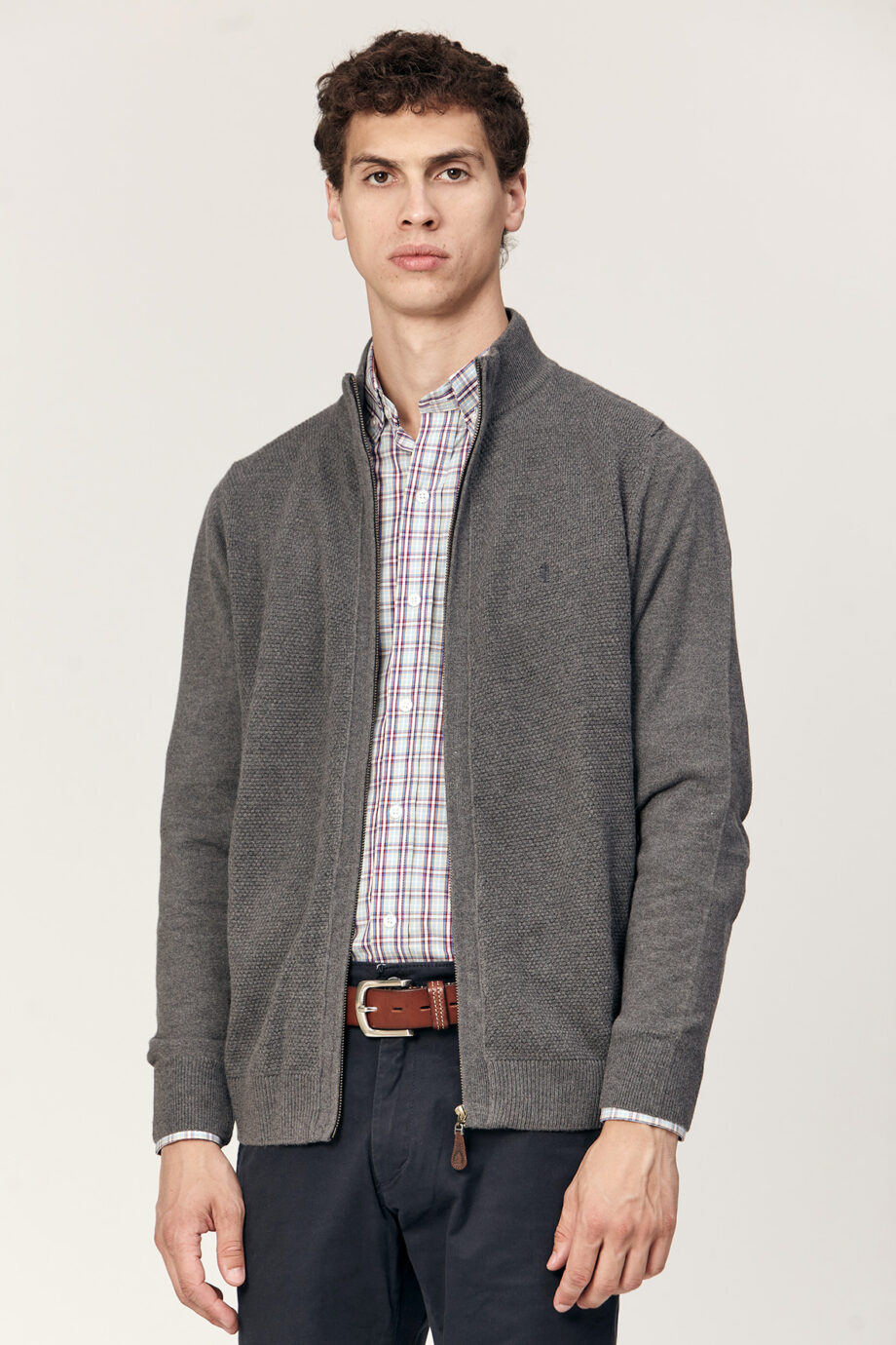 Campera de lana liviana