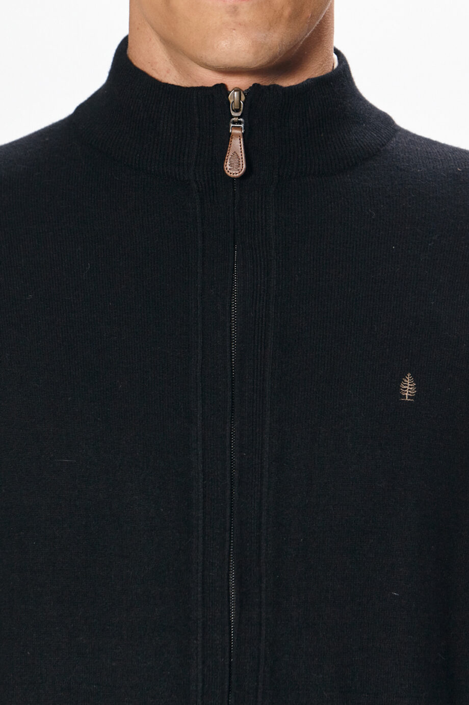 Campera clásica tejida