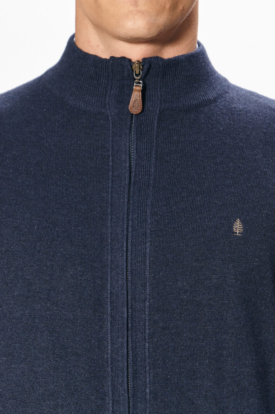 Campera clásica tejida