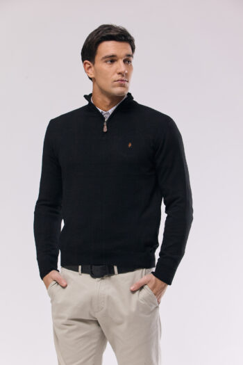 Sweater medio cierre