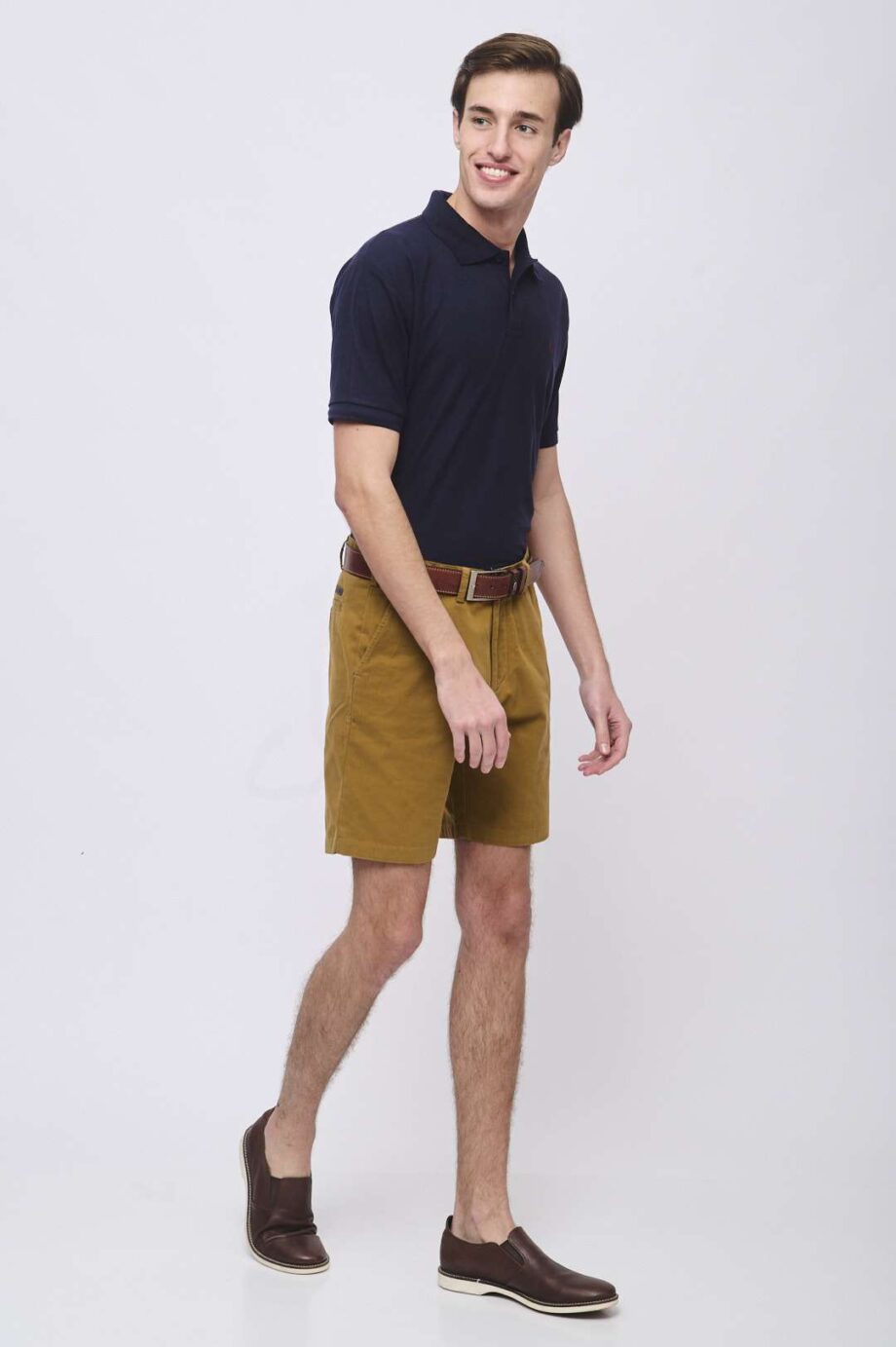 Bermuda chino de gabardina
