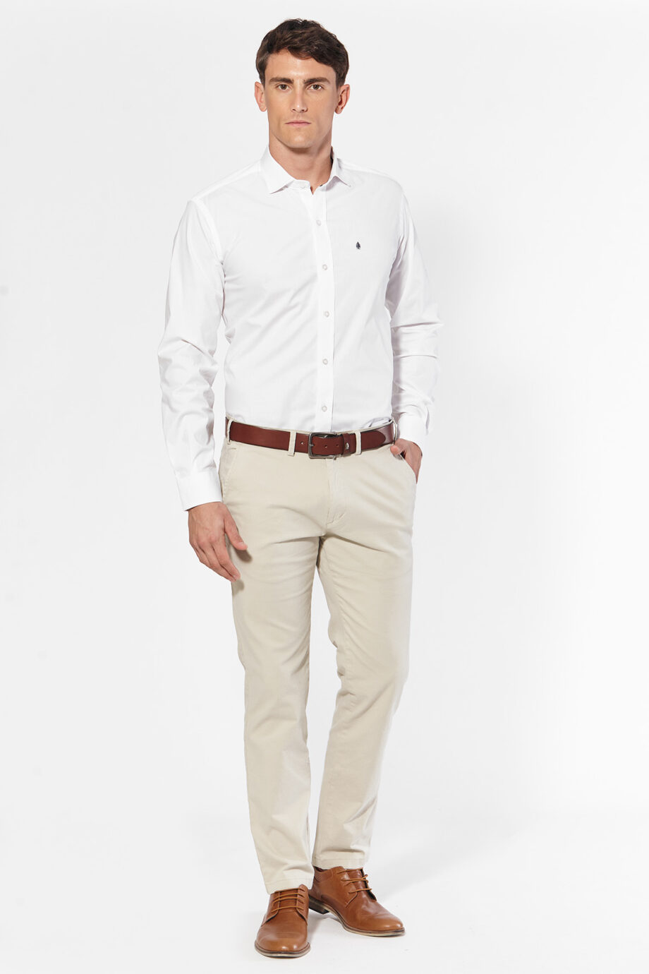 Camisa slim fit lisa