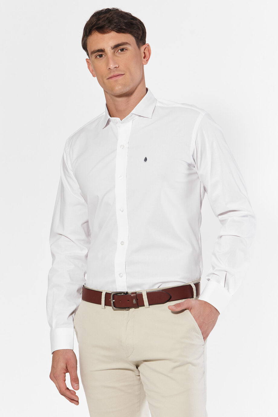 Camisa slim fit lisa