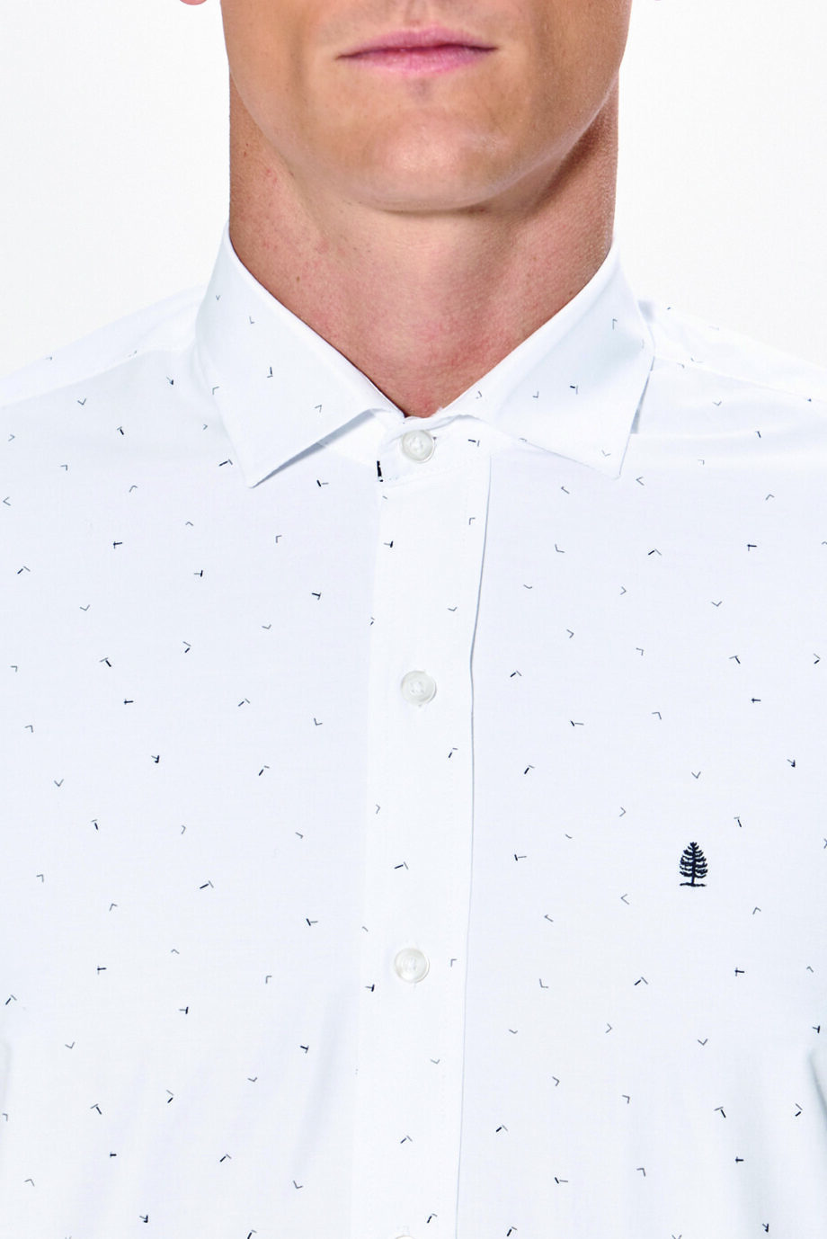 Camisa slim fit fantasía