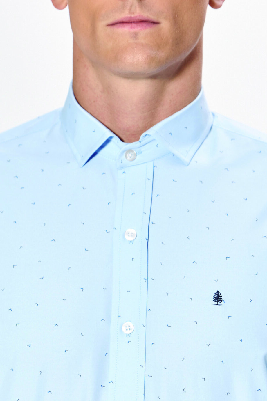 Camisa slim fit fantasía