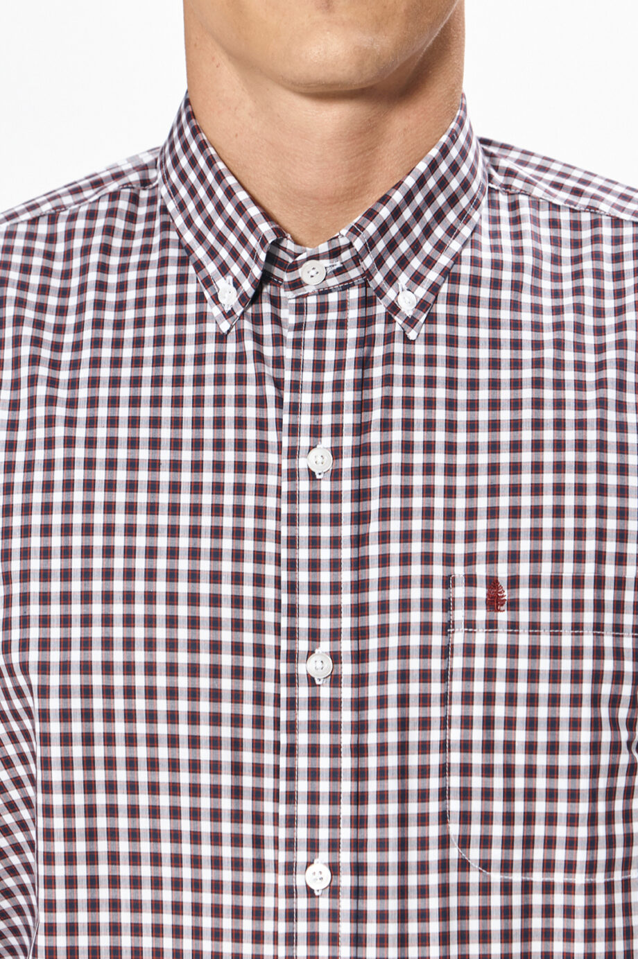 Camisa regular fit a cuadros