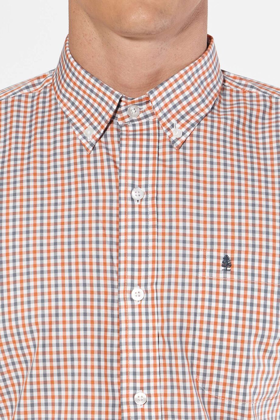 Camisa regular fit a cuadros