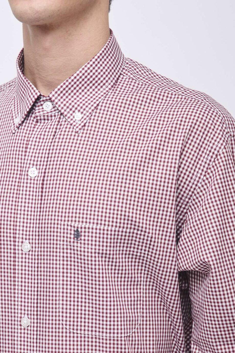 Camisa regular fit a cuadros