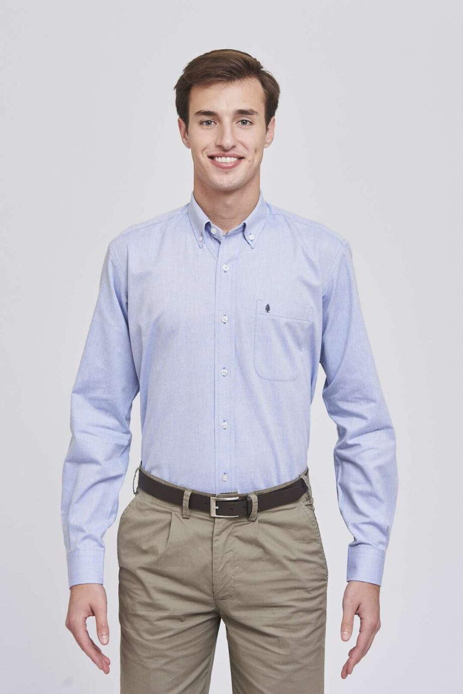 Camisa regular fit oxford