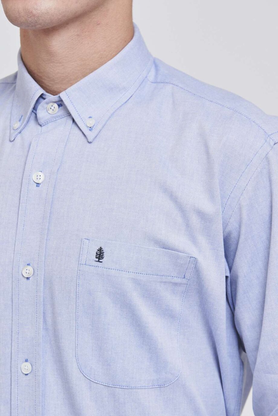 Camisa regular fit oxford