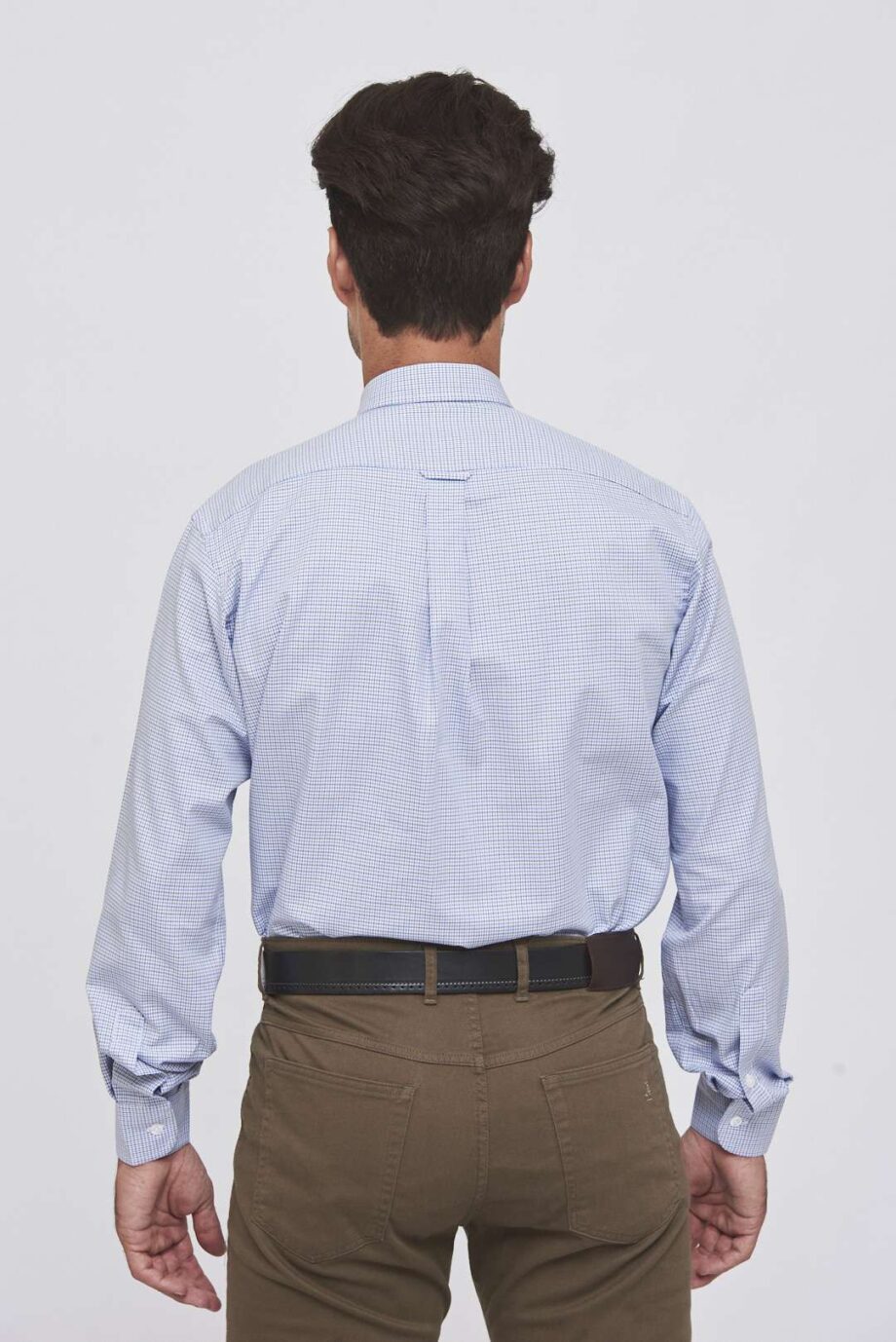 Camisa regular fit jacquard fantasía