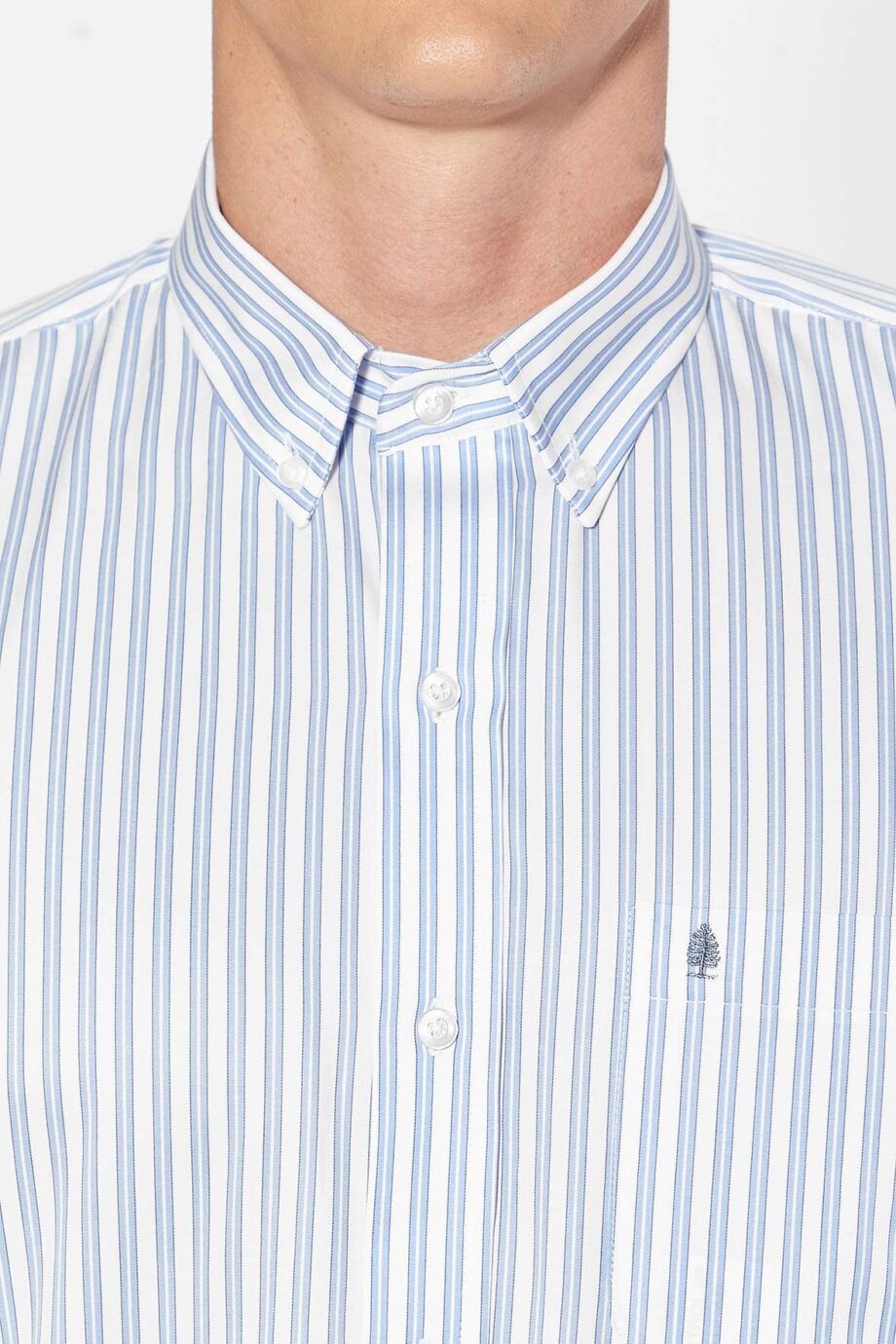 Camisa mangas largas clásica rayas