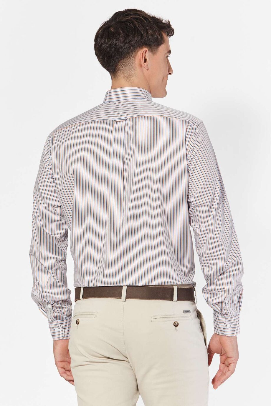 Camisa regular fit a rayas