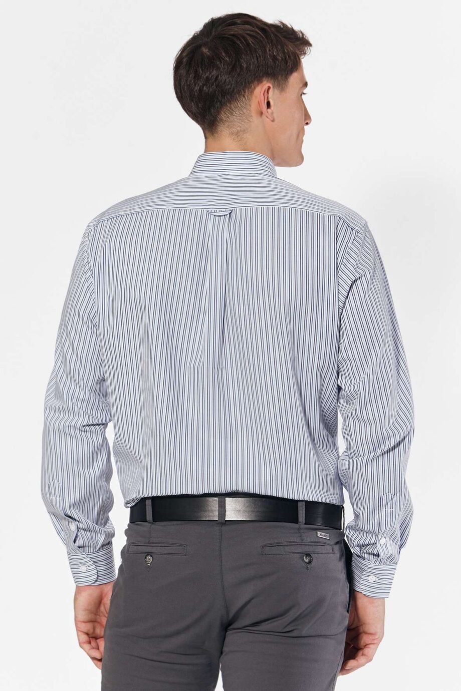 Camisa regular fit a rayas
