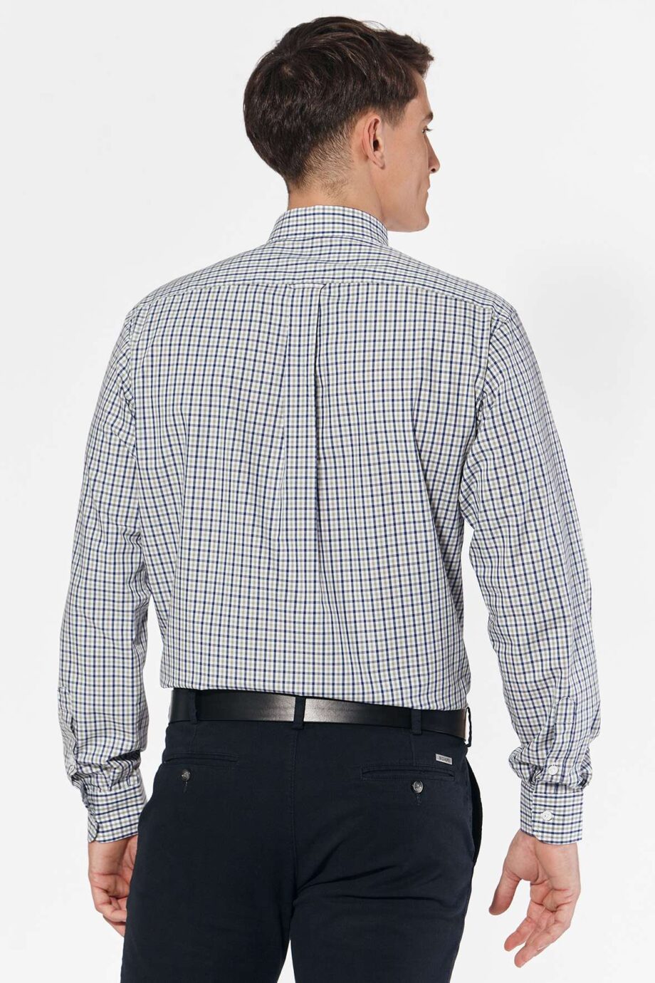 Camisa regular fit a cuadros