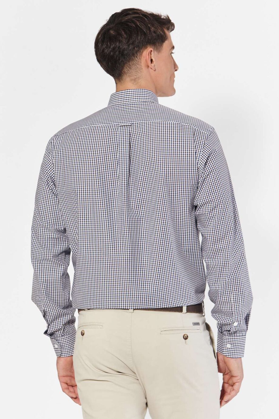 Camisa regular fit a cuadros