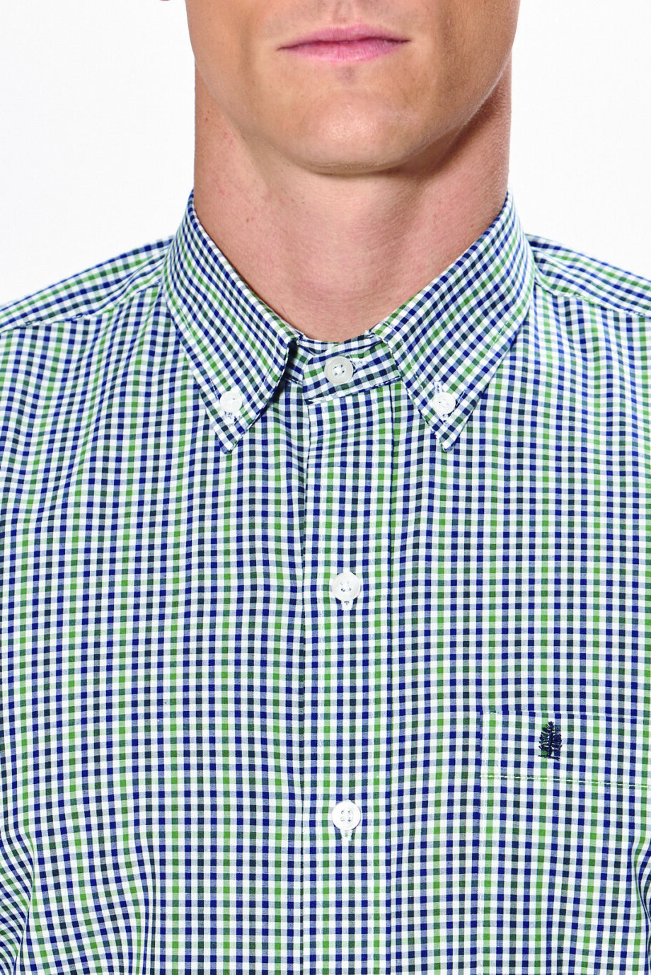 Camisa regular fit a cuadros