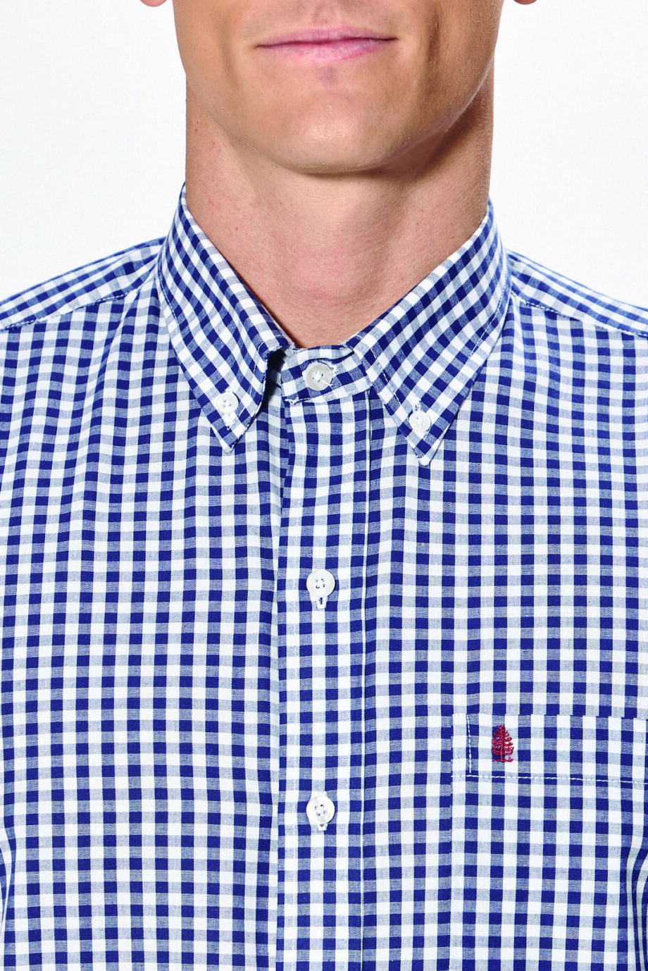 Camisa regular fit a cuadros