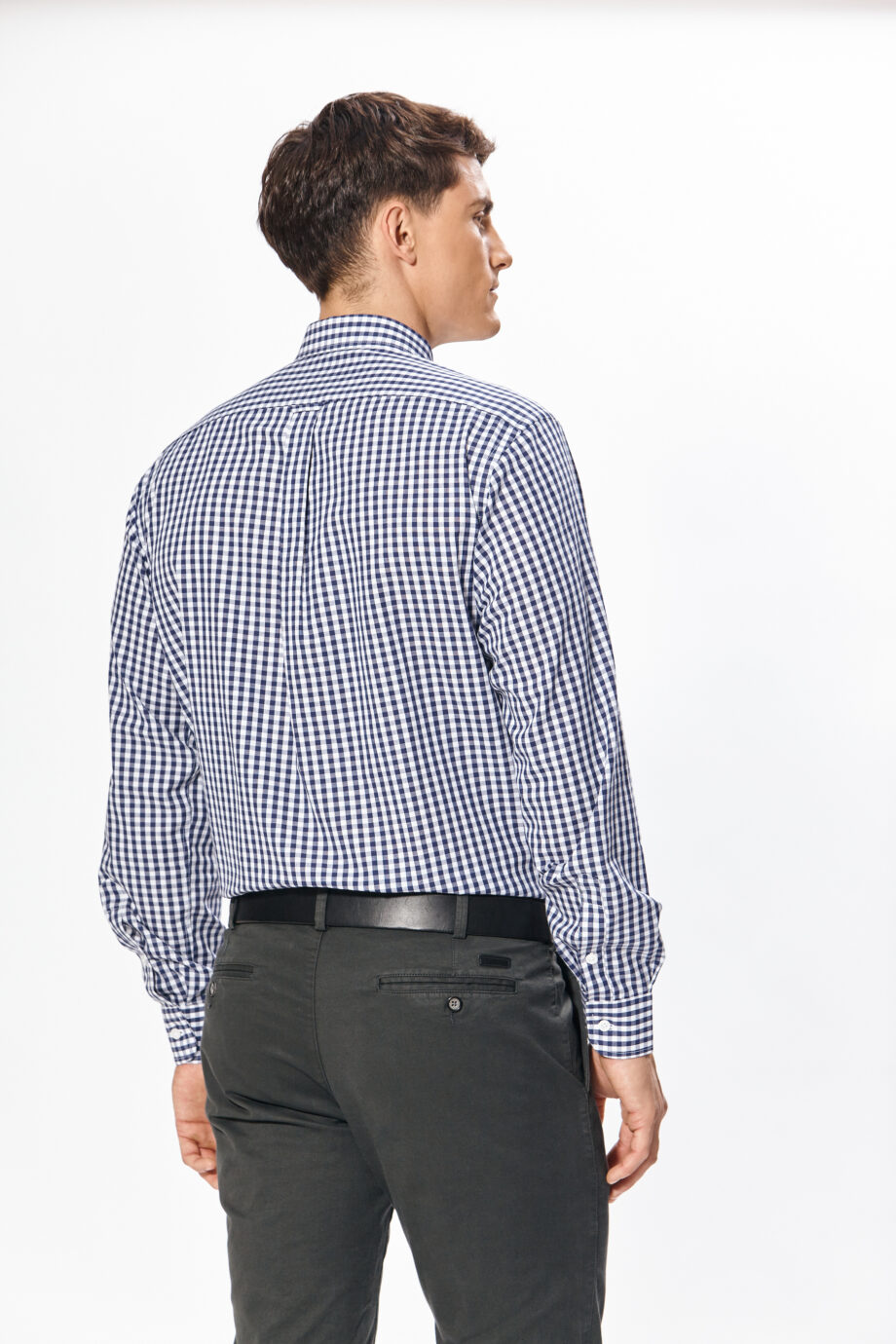 Camisa regular fit a cuadros