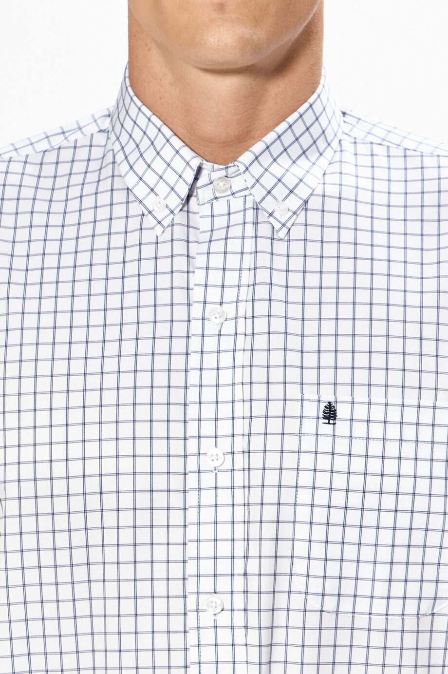 Camisa regular fit a cuadros