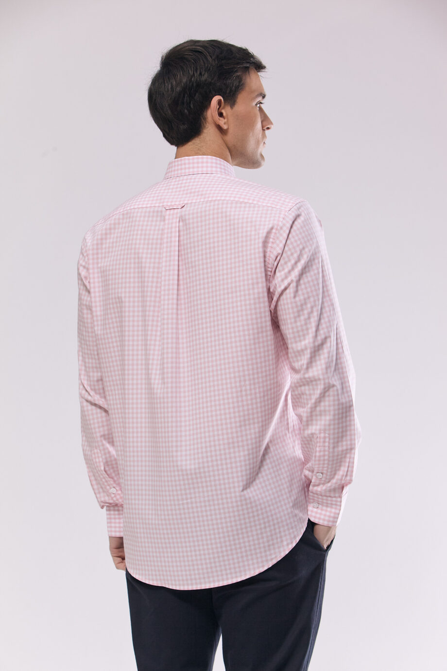 Camisa lisa regular fit