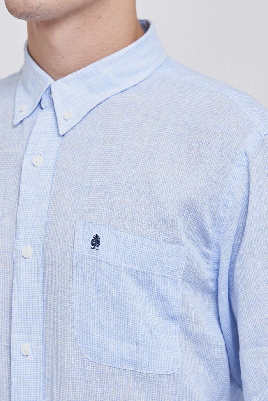 Camisa regular fit a cuadros