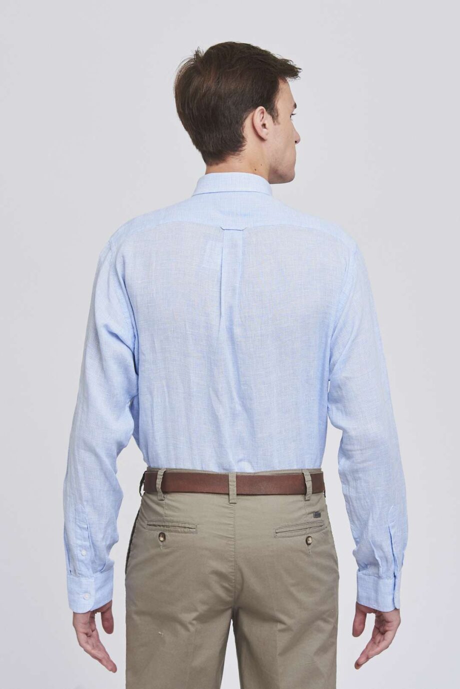 Camisa regular fit a cuadros